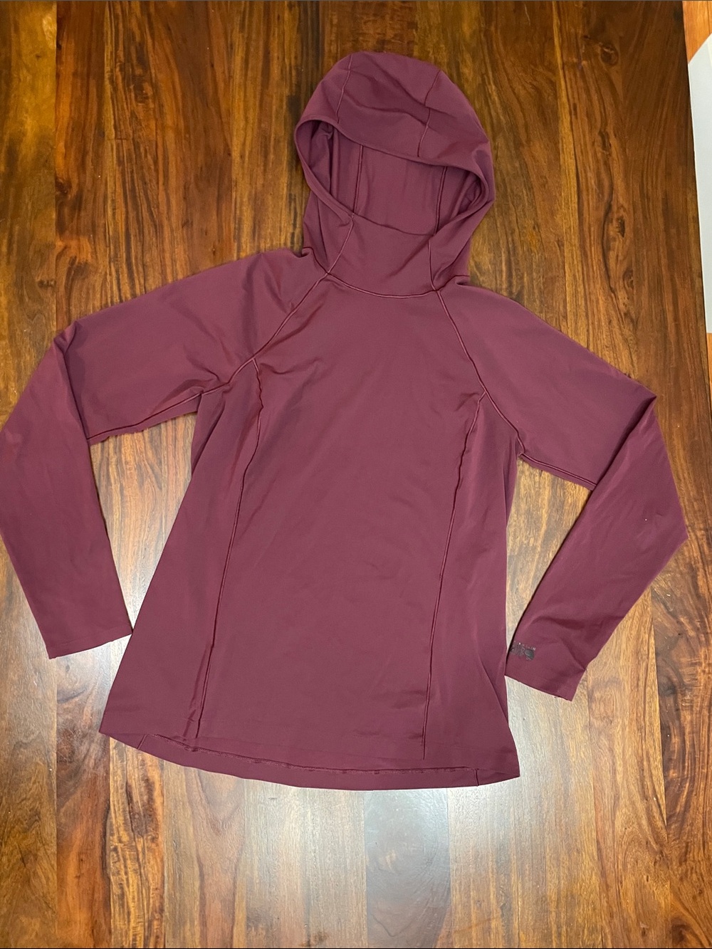 Mountain Hardwear Women's Mountain Stretch Hooded Pullover - Burgundy